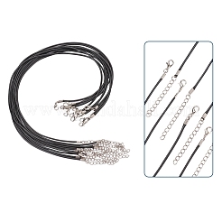 Waxed Cord Necklace Making&nbsp;X-NCOR-T001-01
