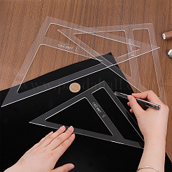 Acrylic Quilting Rulers&nbsp;DIY-WH0034-84D