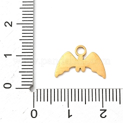 304 Stainless Steel Enamel Halloween Theme Pendants&nbsp;LS-STAS-Z164-03G-04