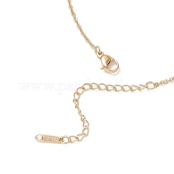 Natural Cultured Freshwater Pearl Three-Color Potato Beaded Pendant 304 Stainless Steel Cable Chain Necklaces for Women&nbsp;NJEW-JN05683