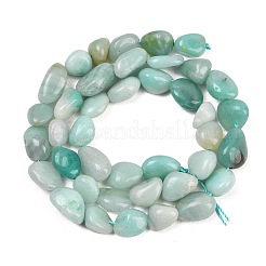 Natural Amazonite Nuggets Beads Strands&nbsp;X-G-J335-31A