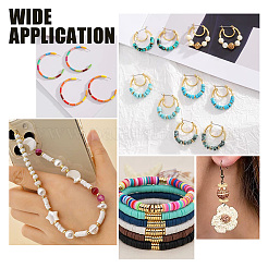 160Pcs 4 Styles Brass Spacer Beads&nbsp;KK-PH0005-95G