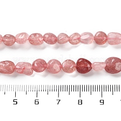 Natural Strawberry Quartz Beads Strands&nbsp;G-P497-01C-43