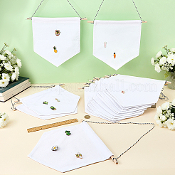 Polycotton Wall Hanging Brooch Jewelry Banner Holder&nbsp;AJEW-WH0596-833C