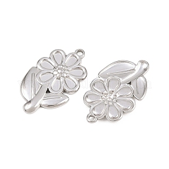 304 Stainless Steel Pendant Setting for Enamel&nbsp;STAS-L317-18P