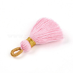 Polycotton(Polyester Cotton) Tassel Pendant Decorations&nbsp;FIND-N006-01E