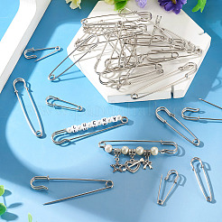85Pcs 5 Styles Iron Kilt Pins&nbsp;IFIN-TADJ0001-01