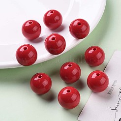 Opaque Acrylic Beads&nbsp;X-MACR-S370-C20mm-A14