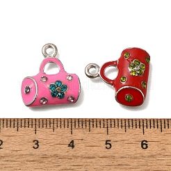Alloy Enamel Pendants&nbsp;FIND-C065-04P
