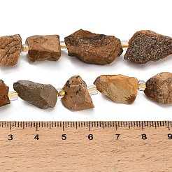 Natural Picture Jasper Beads Strands&nbsp;GG-CBA0B77-A08-03