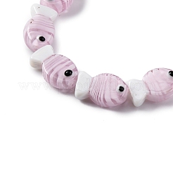 Handmade Lampwork Beads Strands&nbsp;LAMP-G154-07N