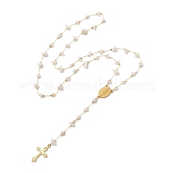 Rosary Bead Necklaces&nbsp;NJEW-JN04883