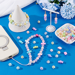 Opaque & Transparent Acrylic Beads&nbsp;MACR-PH0001-97