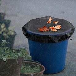 Polyester Outdoor Rainwater Bucket Cover&nbsp;AJEW-GF0014-65A
