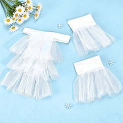 Detachable Cloth Mesh False Collar & Cuff Sleeve Sets&nbsp;DIY-WH0591-540