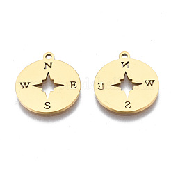 Ion Plating(IP) 201 Stainless Steel Pendants&nbsp;STAS-T044-236G