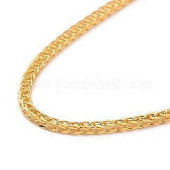 925 Sterling Silver Wheat Chains Necklace for Women&nbsp;STER-I021-02B-G