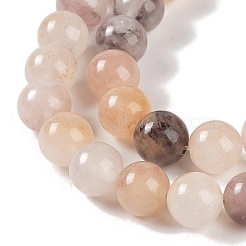 Natural Violet Strawberry Quartz Beads Strands&nbsp;X-G-P530-B02-03