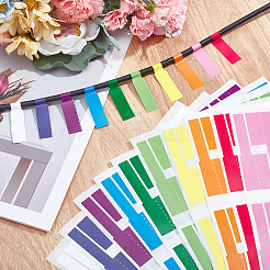 10Pcs 10 Colors Paper Self-Adhesive Stickers&nbsp;DIY-SP0006-12