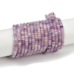 Natural Lepidolite/Purple Mica Stone Beads Strands&nbsp;G-H230-80