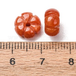 Dyed Natural Myanmar Jade Carved Beads&nbsp;GG-CBABA9C-04B