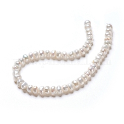 Natural Cultured Freshwater Pearl Beads Strands&nbsp;PEAR-I004-07B-01A-X