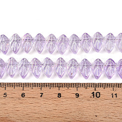 Electroplate AB Color Plated Glass Beads Strands&nbsp;EGLA-B004-02A-NA01