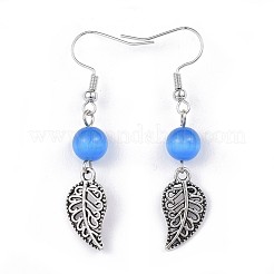 Brass Dangle Earrings&nbsp;EJEW-JE03174-M