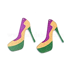 High-Heeled Shoes Shape Acrylic Pendants&nbsp;LS-MACR-E002-01