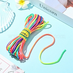 10M Segment Dyed Nylon Satin Rattail Cords&nbsp;OCOR-YW0001-17