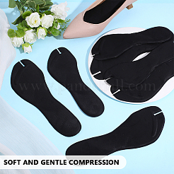 4 Pairs 2 Styles Cloth & Silicone Self-Adhesive Heel Grips&nbsp;AJEW-AR0005-43A