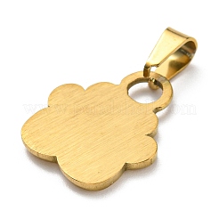 PVD Vacuum Plating 304 Stainless Steel Enamel Pendants&nbsp;STAS-D087-01G