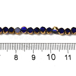 Electroplate Glass Beads Strands&nbsp;EGLA-P061-01B-01