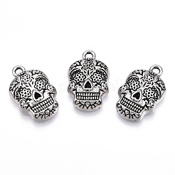 Tibetan Style Alloy Pendants&nbsp;PALLOY-T087-01AS