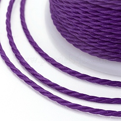Round Waxed Polyester Cord&nbsp;YC-G006-01-1.0mm-13