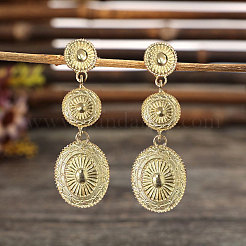 Bohemian Style Alloy Dangle Stud Earrings&nbsp;FS-WG387A9-02