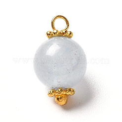 Natural Aquamarine & Rose Quartz & Amethyst Pendants&nbsp;PALLOY-JF00894