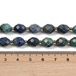 Natural Chrysocolla and Lapis Lazuli Beads Strands&nbsp;G-N342-149I-24