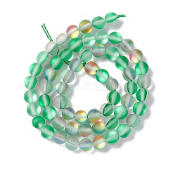 Synthetic Moonstone Beads Strands&nbsp;G-E573-01A-20