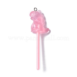 Luminous Translucent Resin Big Pendants&nbsp;RESI-D057-15
