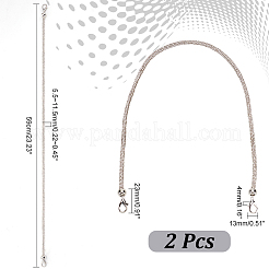 Alloy Rhinestone Bag Straps&nbsp;FIND-WH0111-443