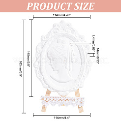 Wood and Gypsum Photo Frames&nbsp;WOOD-WH0029-28