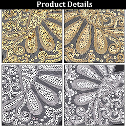 2 Sets 2 Colors Lace Embroidery Costume Accessories&nbsp;DIY-BC0009-38