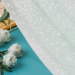 Flower Polyester Mesh Tulle Fabric&nbsp;DIY-WH0410-85