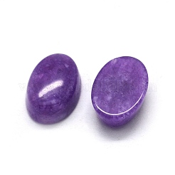 Natural Dyed Jade Cabochons&nbsp;G-O175-21B