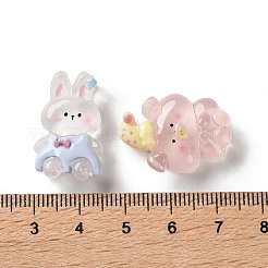 Transparent Resin Cabochons&nbsp;RESI-K043-26