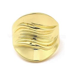 Rack Plating Brass Finger Ring&nbsp;RJEW-C072-21G
