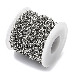 304 Stainless Steel Rolo Chains&nbsp;CHS-G043-05P