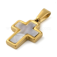 Resin Imitation White Shell Pendants&nbsp;X-STAS-R229-10B-G