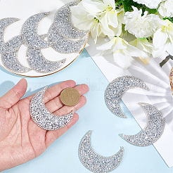 Resin Rhinestone Hotfix Rhinestone Iron on/Sew on Cloth Patches&nbsp;DIY-WH20063-030E
